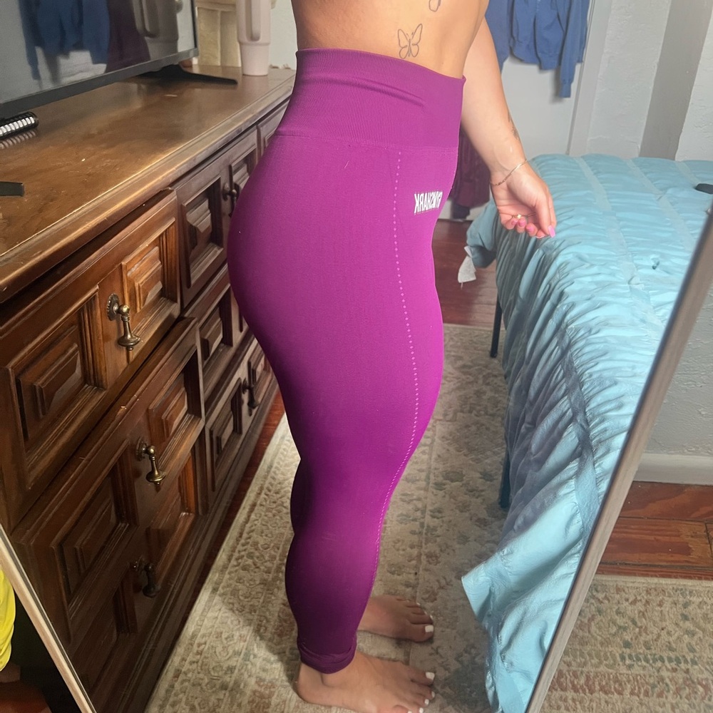 Gymshark Purple Performance Leggings